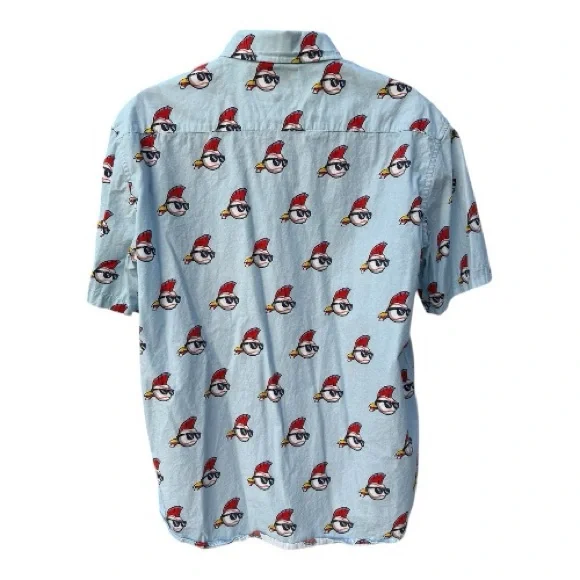 Rare Baseballism Shirt Wild Thing Rickey Vaughn Major League Movie Mohawk XL - Picture 3 of 7